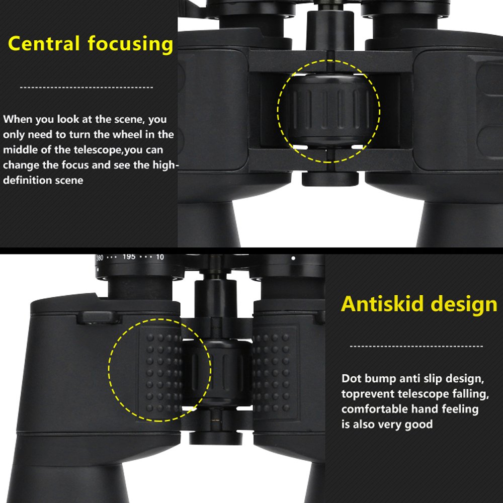 Бінокль BORWOLF High Magnification HD Professional Zoom 10-48х100 10-380 Telescope Night Vision, фото №5
