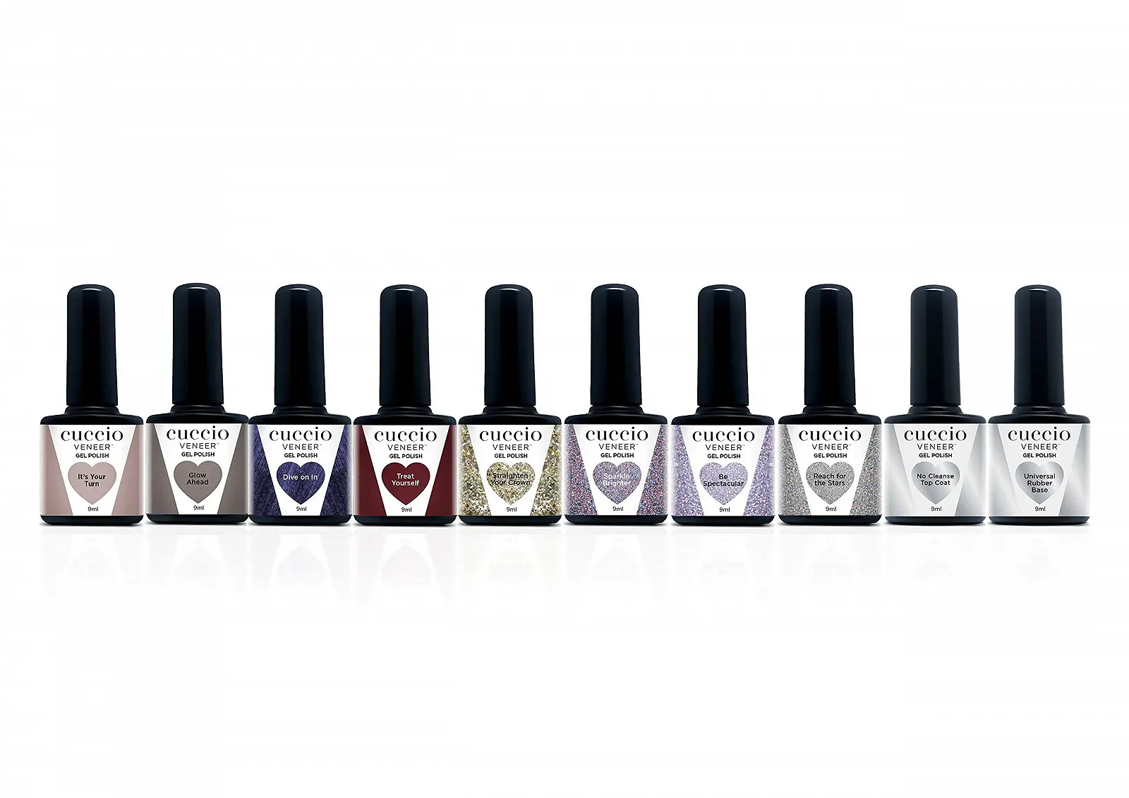 Гель-лак Cuccio Veneer Glitter Light, фото №2