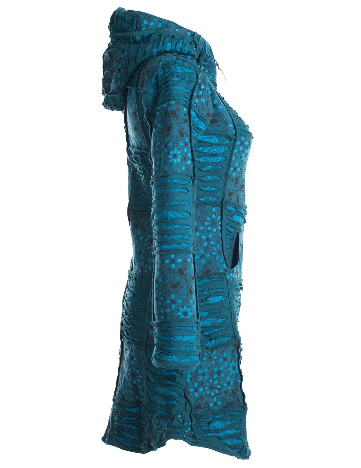 Пальто Vishes Elves Patchwork Хлопок с флисовой подкладкой и капюшоном, фото №3 Пальто Vishes Elves Patchwork Хлопок с флисовой подкладкой и капюшоном, фото №3