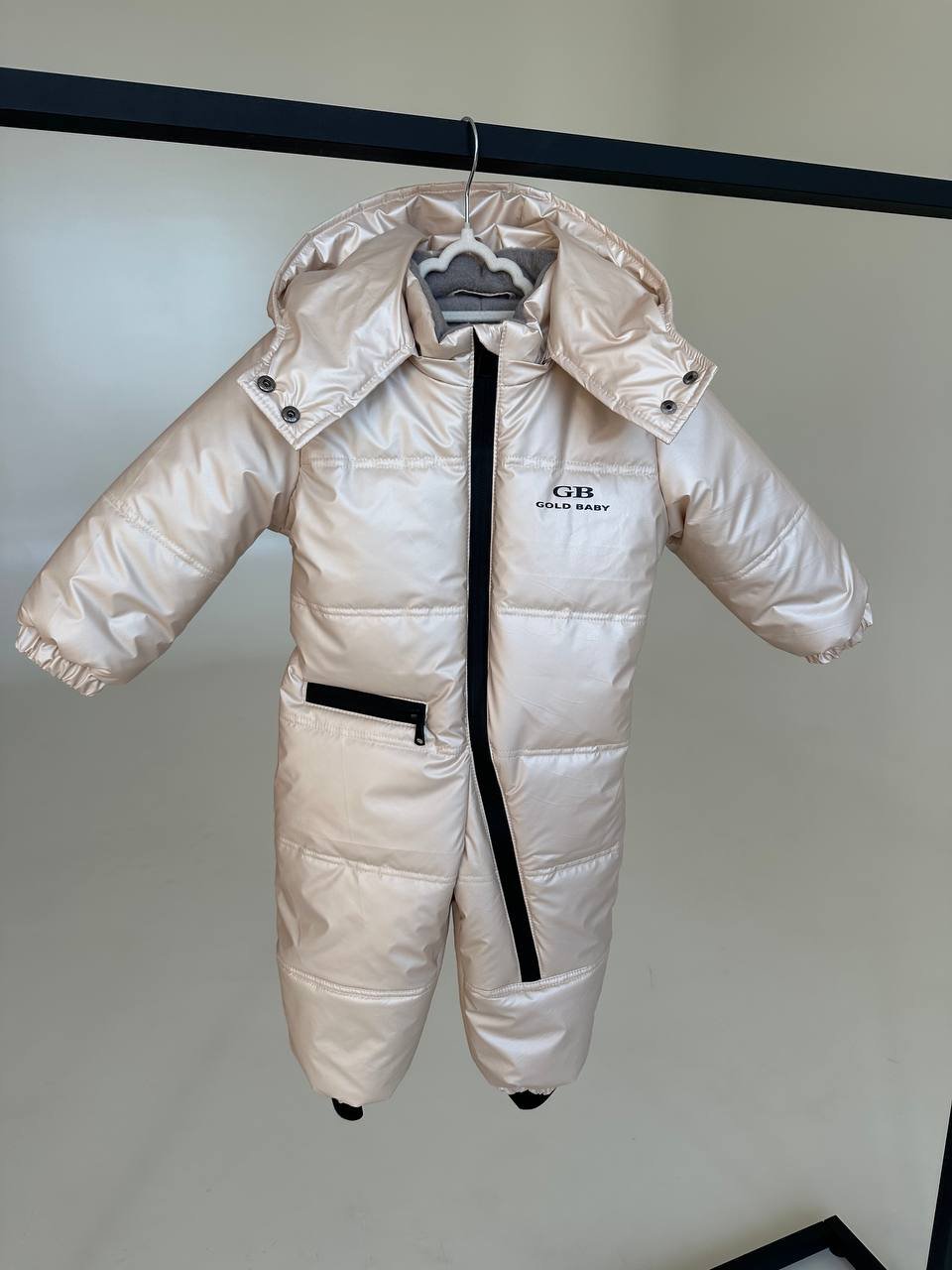 Демісезоний комбінезон 74 розмір бежевий, фото №1 Демісезоний комбінезон 74 розмір бежевий, фото №1