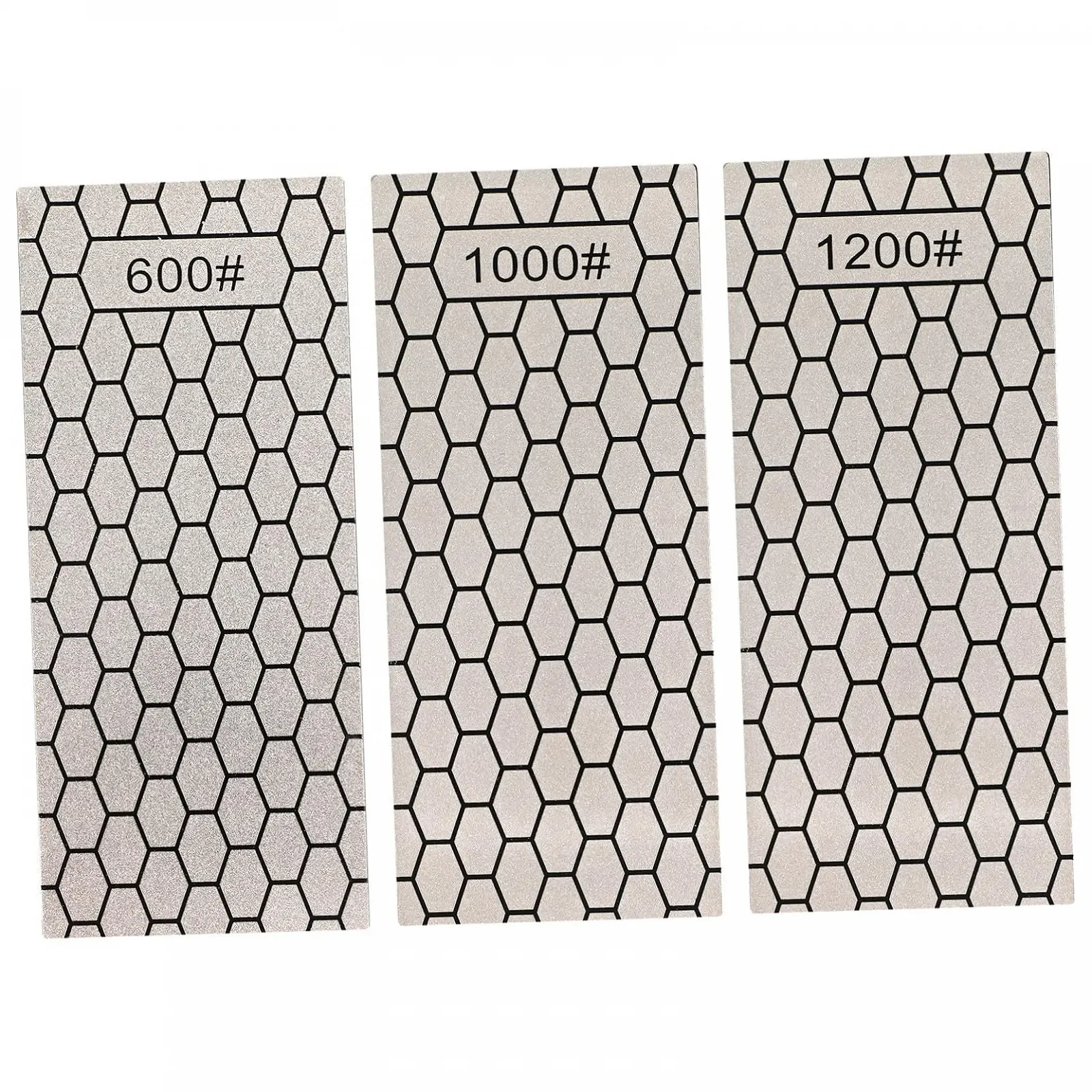 Набір точилок для ножів BESTYASH Diamond 3 шт. алмазні двосторонні зернисті, фото №1