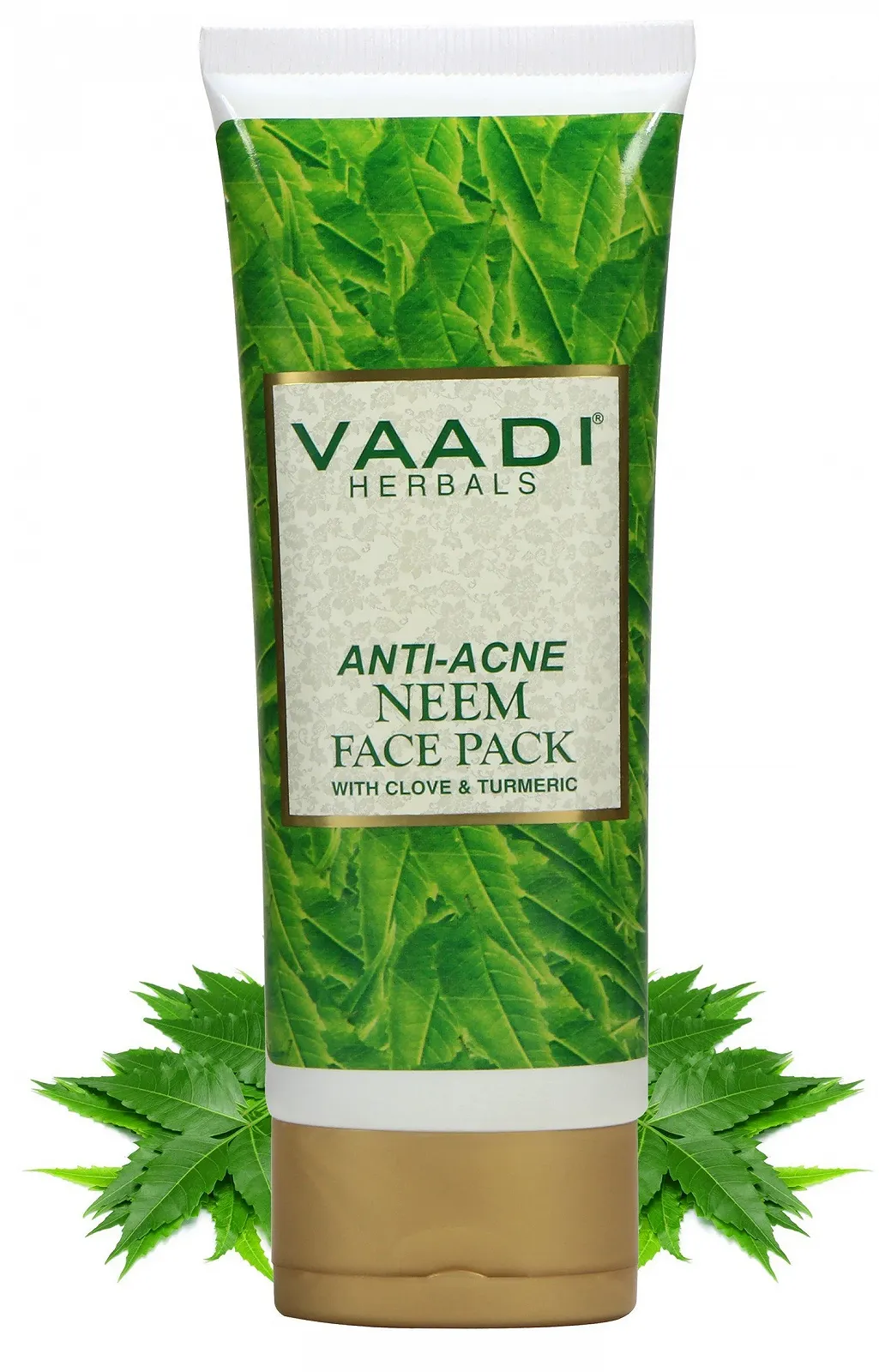 Маска для обличчя проти акне Neem Vaadi з гвоздикою та куркумою 120 г, фото №2