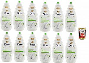 Гель для душу Dove Bagnodoccia Rinfrescante Огірок та Зелений чай 700 мл 12 шт. - Фото 1