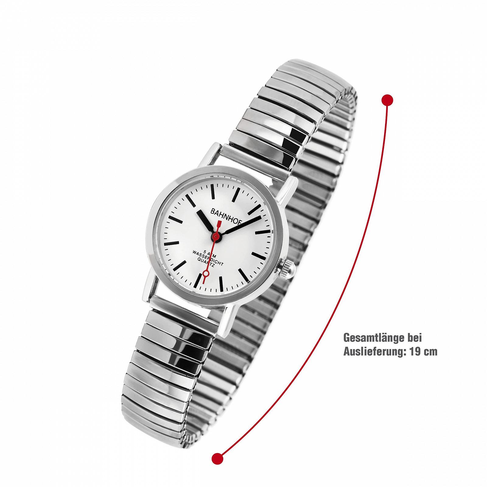 Часы женские Bahnhof, серебристый, браслет, фото №2 Часы женские Bahnhof, серебристый, браслет, фото №2