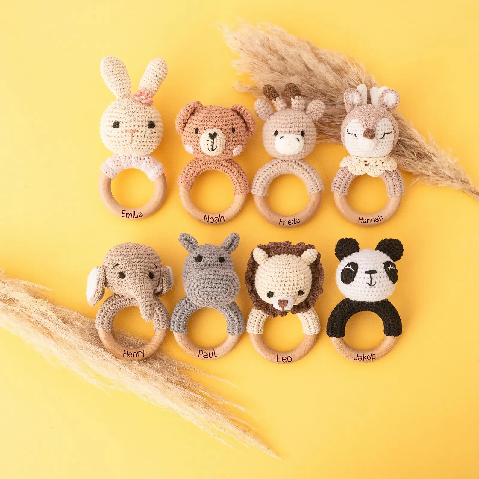 Прорезыватель для зубов Bärenfreunde® Персонализированный Зайчик Полосатый Розовый с именем, фото №3 Прорезыватель для зубов Bärenfreunde® Персонализированный Зайчик Полосатый Розовый с именем, фото №3