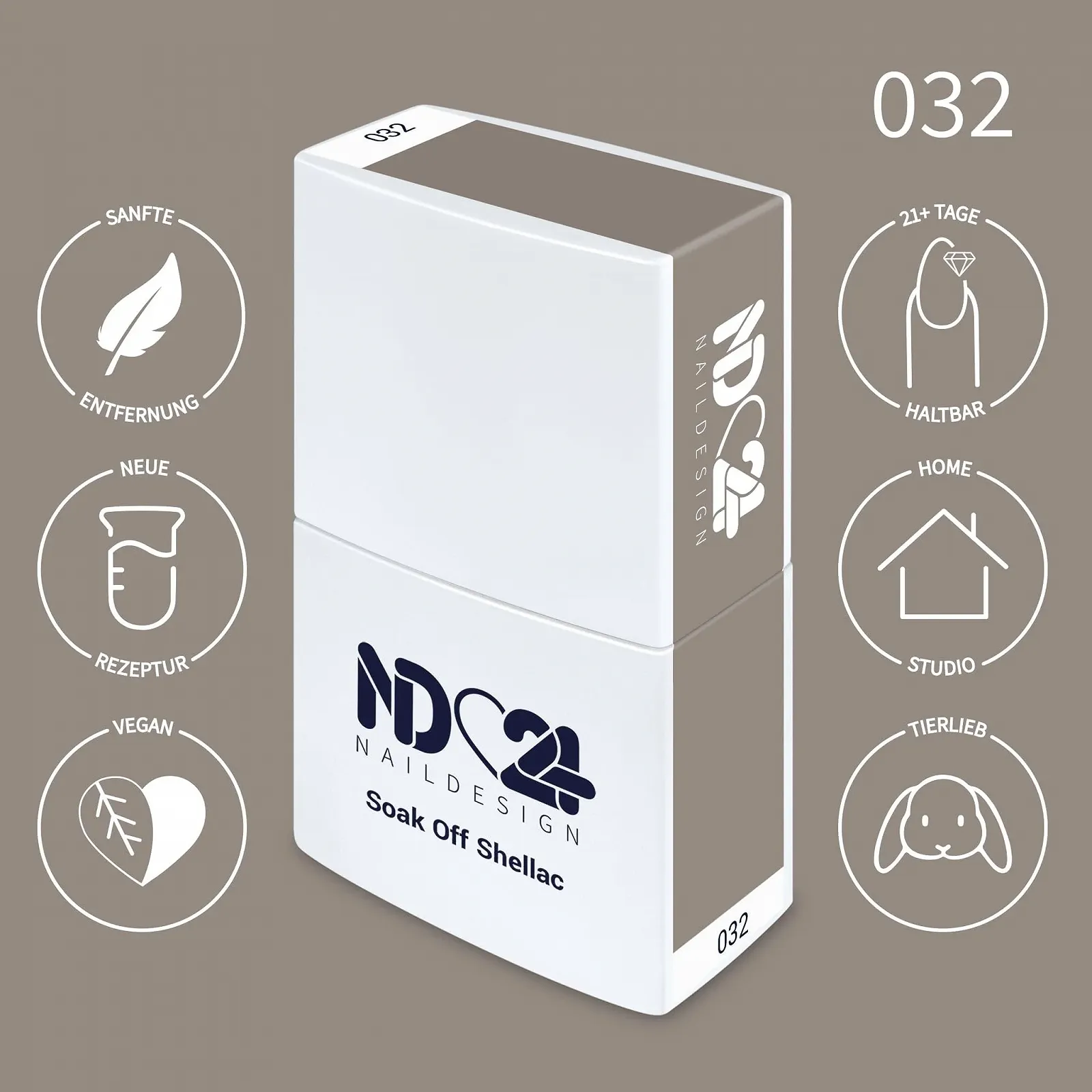 Гель-лак ND24 NailDesign Soak Off Shellac 12 мл (Silent Storm), фото №2 Гель-лак ND24 NailDesign Soak Off Shellac 12 мл (Silent Storm), фото №2