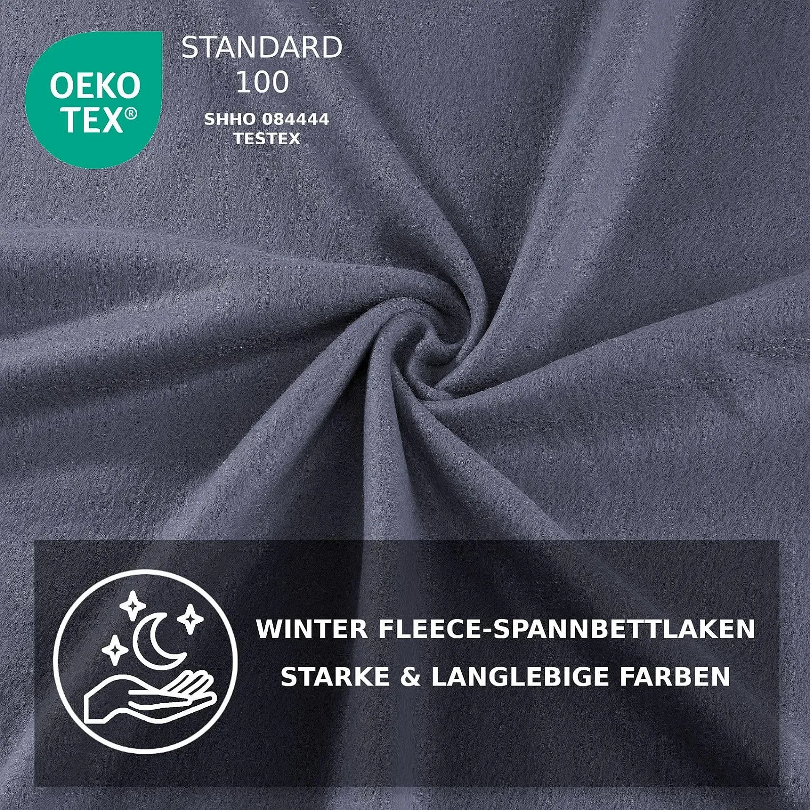 Простыня на резинке Malika
Зимняя термофлисовая простыня на резинке, мягкая, флисовая простыня на резинке, трикотажная простыня, пушистая мягкая плюшевая простыня, цвет: антрацит, размер: 140-160 x 200 см, фото №4