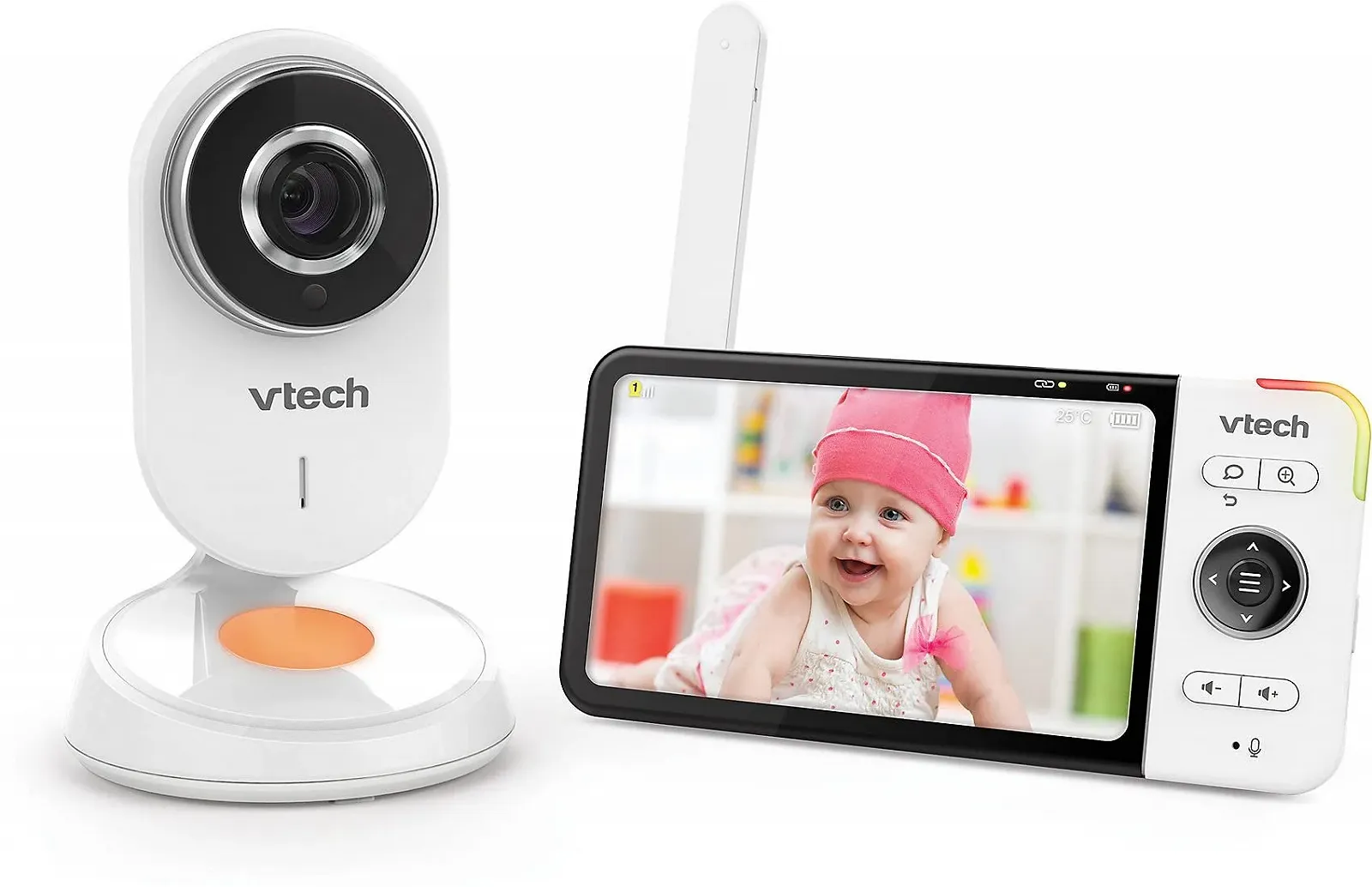 Відеоняня VTech VM818 HD 5" LCD ширококутна камера HD Video Night Vision, фото №2