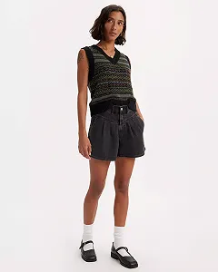 Женские джинсовые шорты Levis - Featherweight Mom Short Chaos To Couture  - 24 - Фото 1