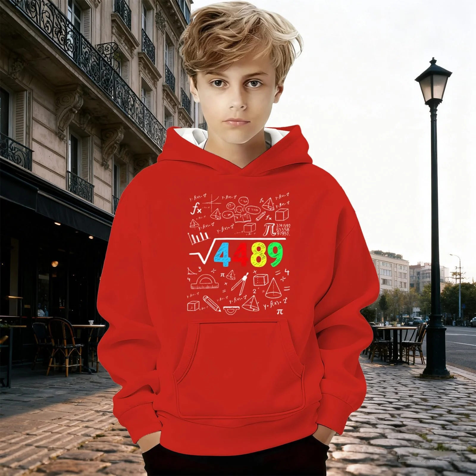 Толстовка 67-Drucke для мальчиков и девочек, серия Essentials, модель 134, характеристики 176, размер 152, 140, флисовая 158, футболка 164, фото №3