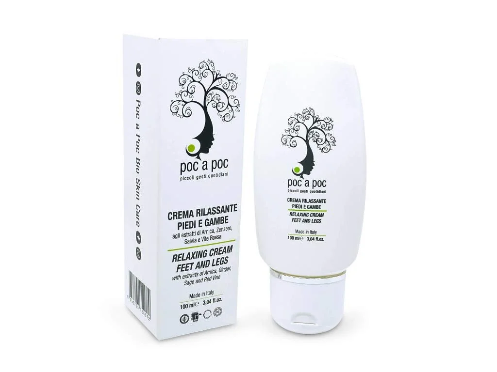 Крем для ног и стоп POC A POC с экстрактами красного винограда, арники и имбиря, 100 мл, фото №1