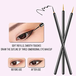 Щіточки для підводки очей KINGMAS Одноразові 100 шт. synthetic.ua - Фото 1