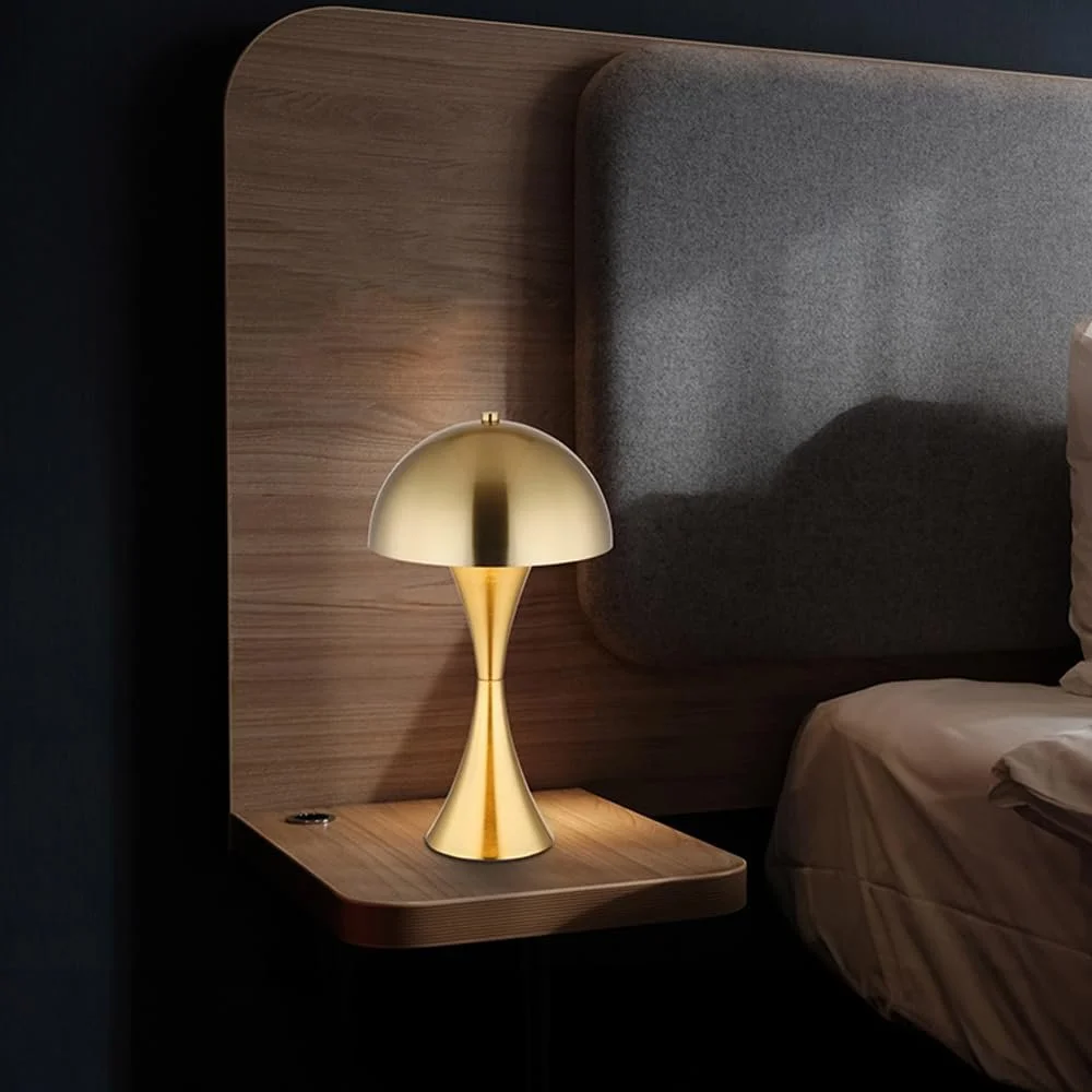 Настольная лампа GLOBO LIGHTING 1 x E27 20 x 36.1 см Brass, фото №5