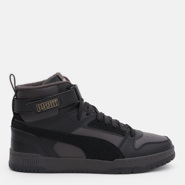 Черевики Puma Rbd Game Wtr Flat Dark Gray-Puma Black-Puma Gold 44.5, фото №1