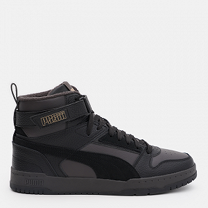 Черевики Puma Rbd Game Wtr Flat Dark Gray-Puma Black-Puma Gold 44.5 - Фото 1