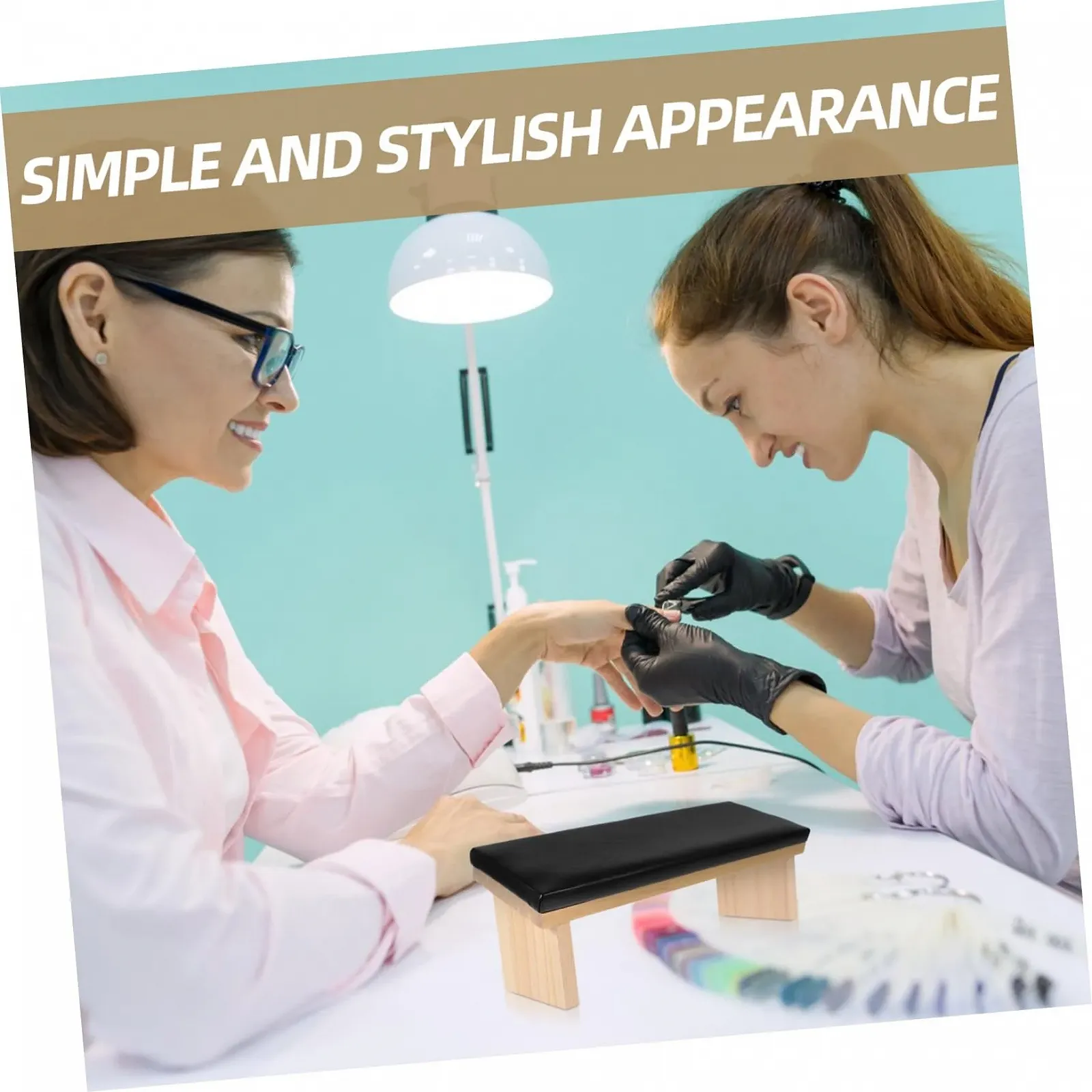 Підставка для рук дерев'яна VALICLUD для манікюру, фото №4