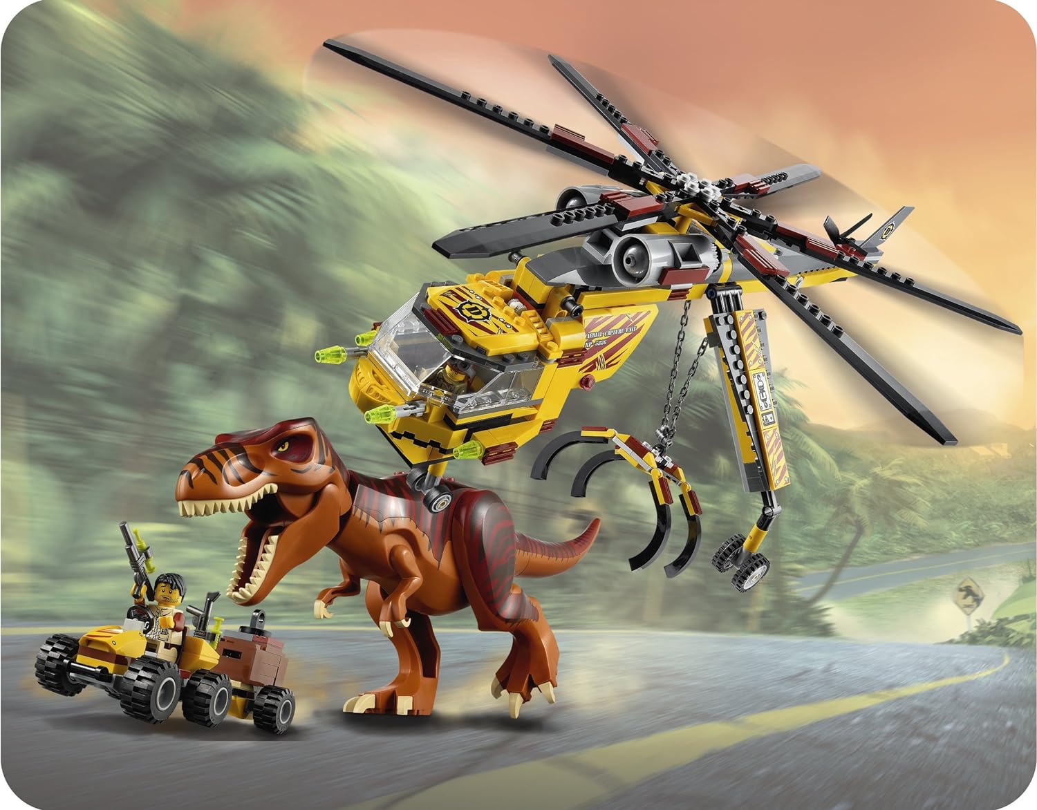 Детский конструктор LEGO Раритет Охотник на тираннозавра Rex (5886), фото №3