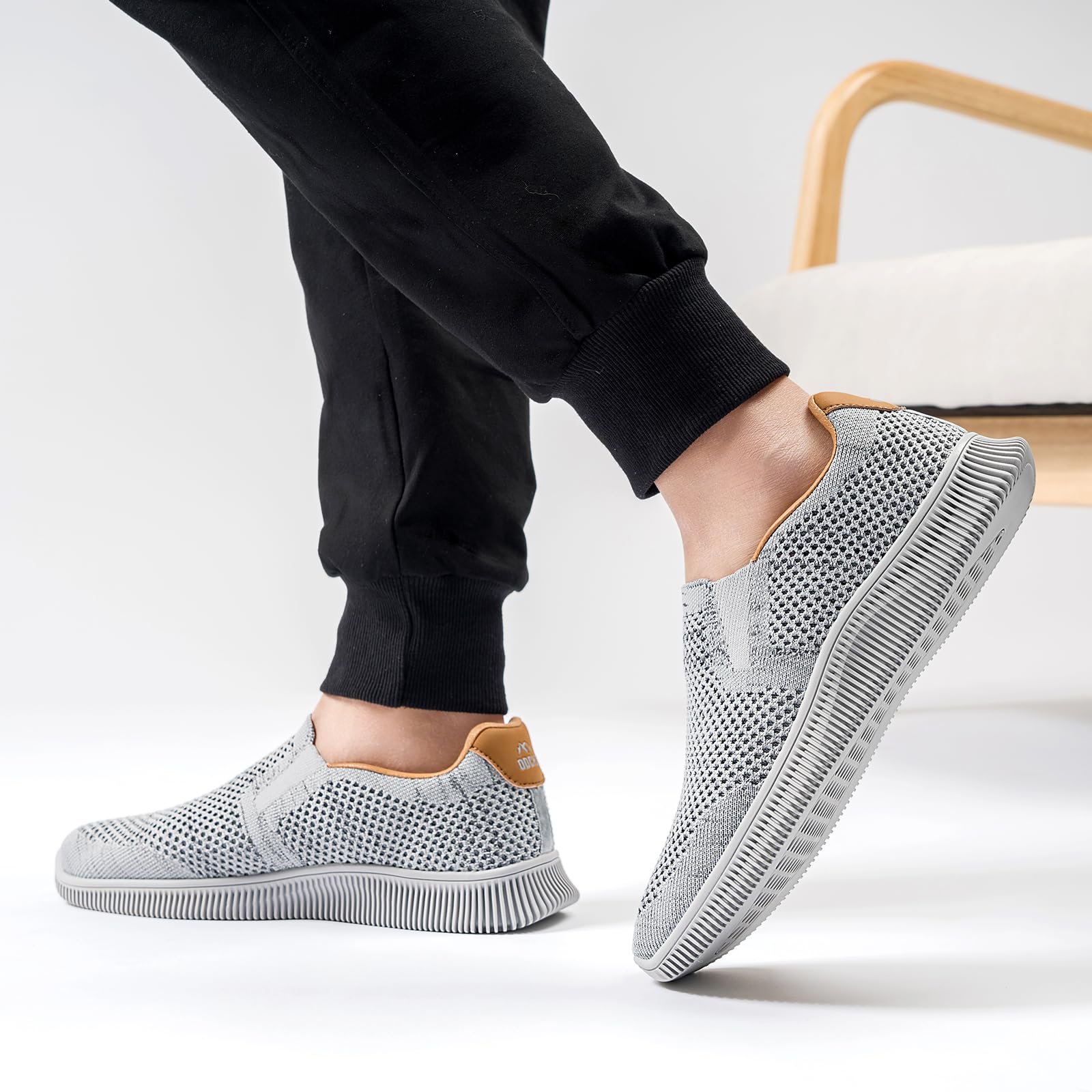 Чоловічі сліпони MrToNo Trainers Спортивні Легкі Зручні Дихаючі, фото №6