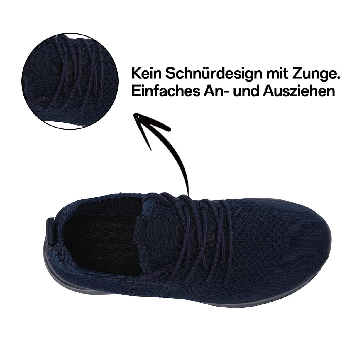 Чоловічі Кросівки UROMGV Спортивне Взуття Без застібок, фото №4