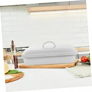 Емальована форма для запікання GALPADA багатофункціональна стійка до подряпин термостійка антипригарна synthetic.ua - Фото 1