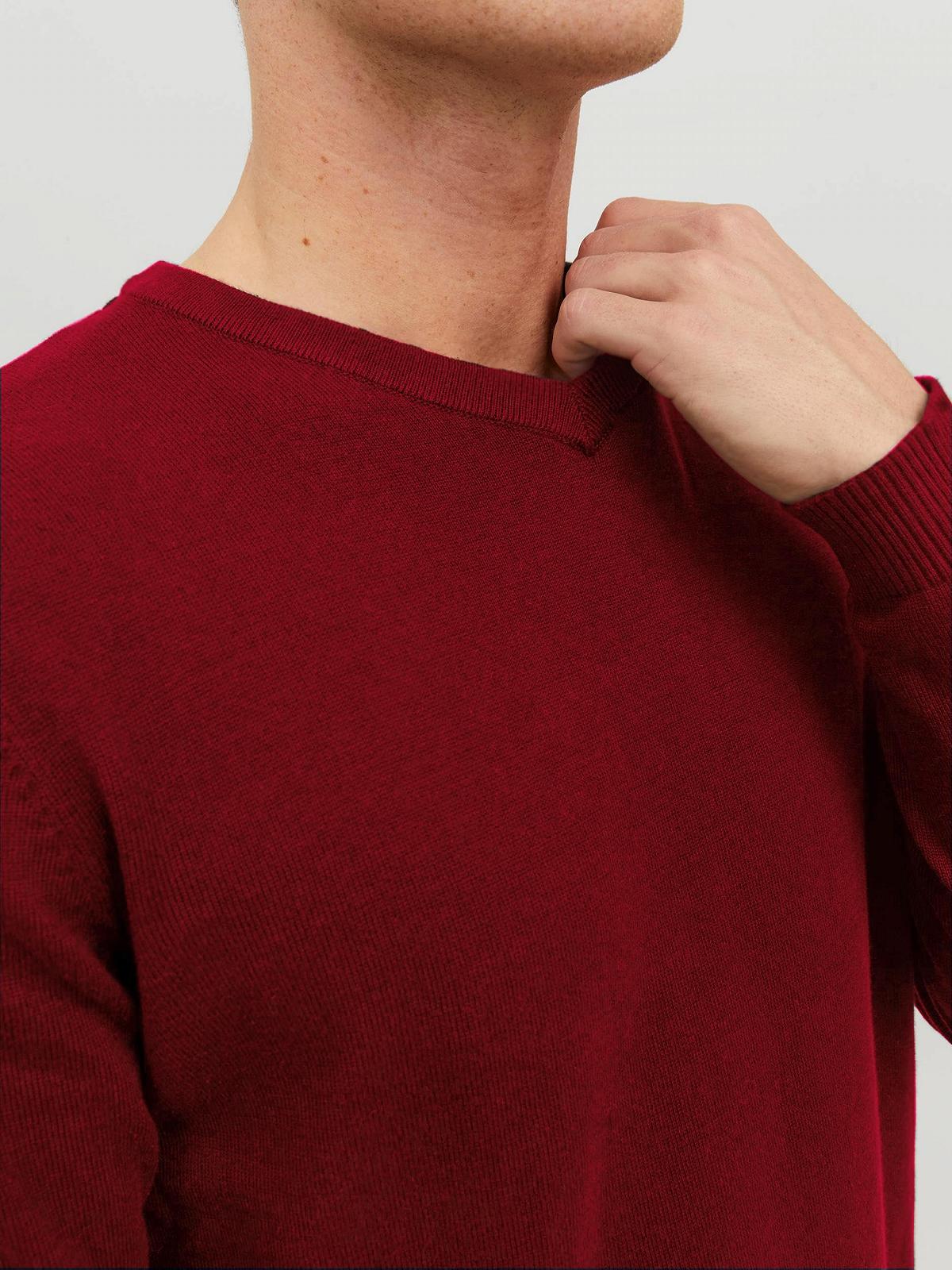 Джемпер з V-подібним вирізом JACK & JONES для чоловіків, фото №4