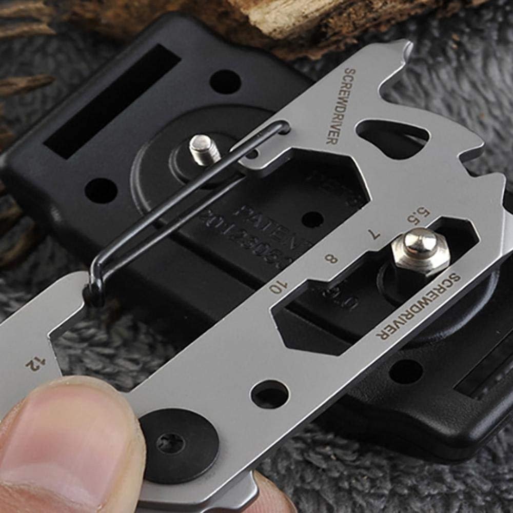 Мультитул XYDESIGN Mini Outdoor EDC, брелок, відкривачка для пляшок, інструмент для виживання, портативний польовий багатофункціональний гаджет, фото №6