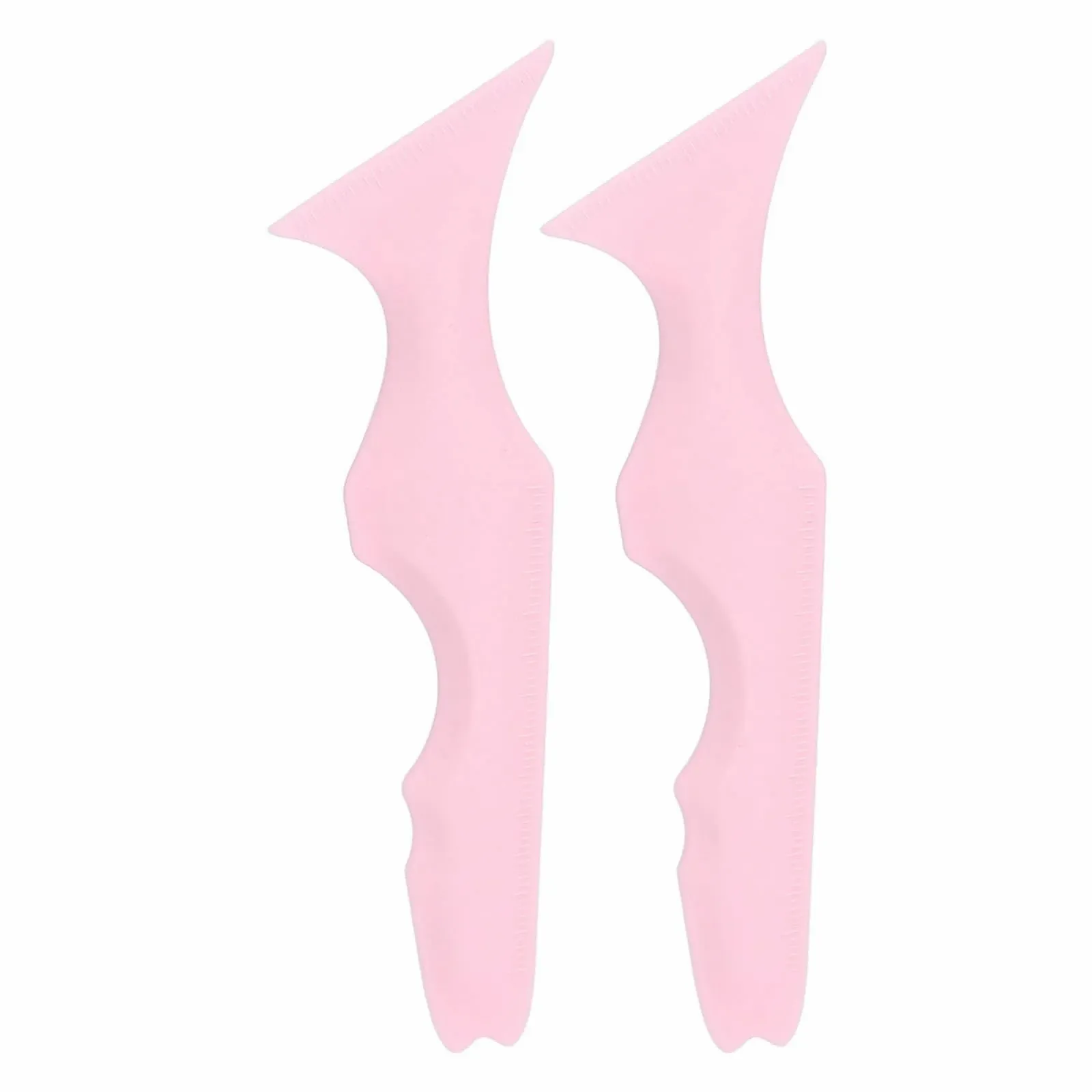 Трафареты для стрелок подводки для глаз для начинающих Многоразовые (РОЗОВЫЙ), фото №1