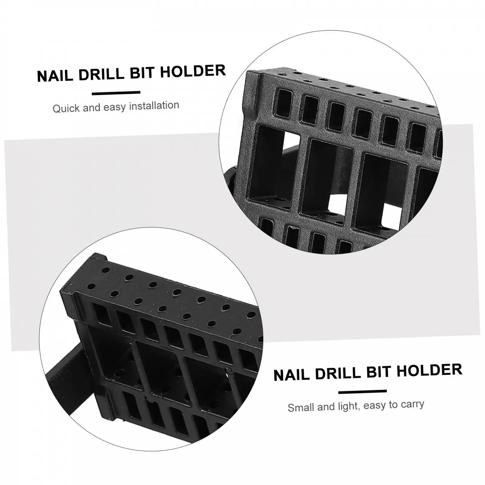 Подставка OATIPHO для маникюрного дриля, 2 шт., держатель для хранения, фото №2