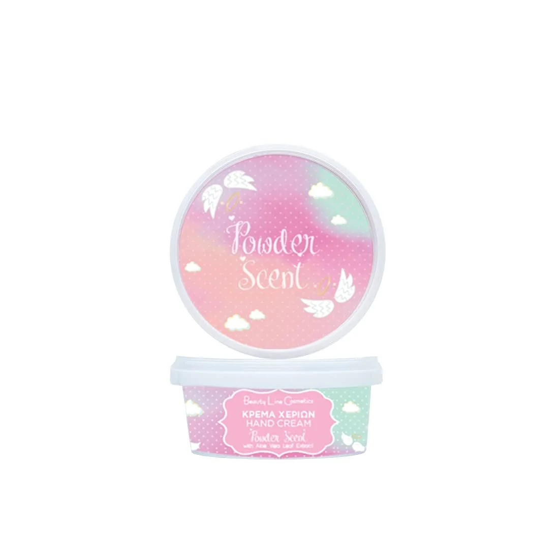 Крем для рук Beauty Line з вітаміном Е з ароматом пудри, фото №1