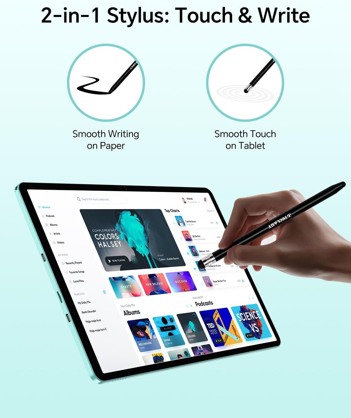Планшет 11" TECLAST P50 6/128Gb 8 ядер Android 15 7000 mAh Блакитний , фото №5