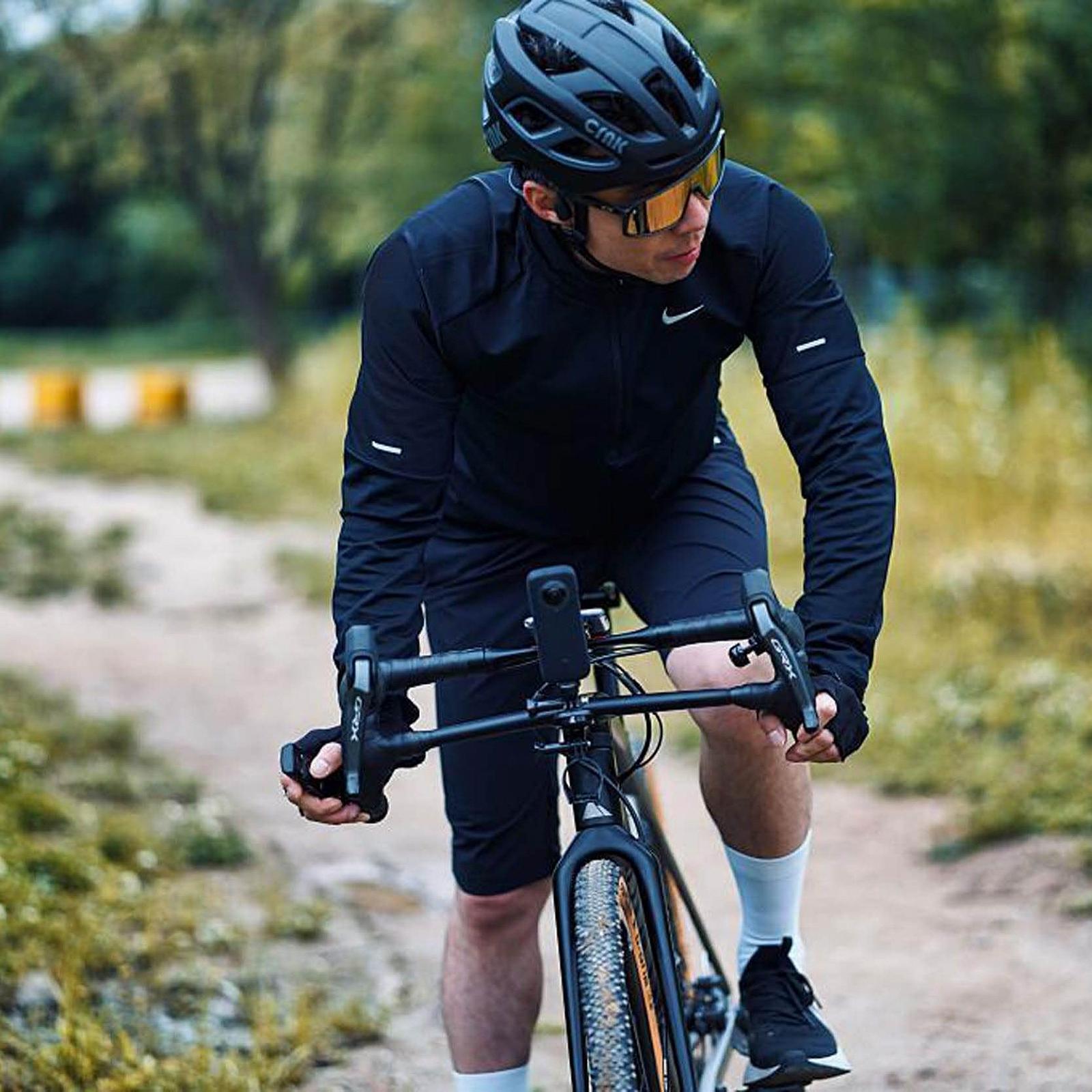 Шолом велосипедний CRNK Veloce, легкий, стильний, безпечний, регульований, вентильований, унісекс, чорний, фото №9