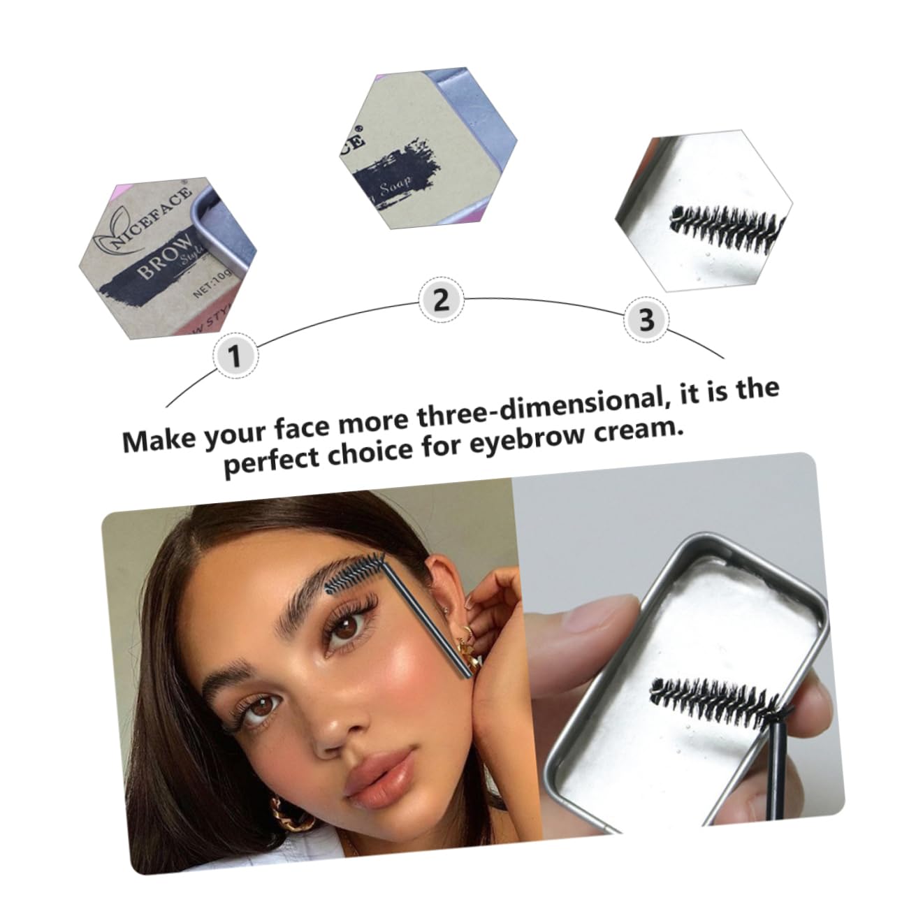 Набор Healvian Eyebrow Soap из 2 шт Автально Фиксирующая Прозрачная Крем Набор Макияжный, фото №6 Набор Healvian Eyebrow Soap из 2 шт Автально Фиксирующая Прозрачная Крем Набор Макияжный, фото №6