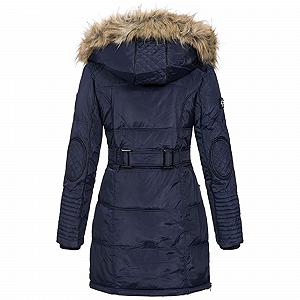 Пуховик Geographical Norway Женский Пальто Парка Зимняя Длинная synthetic.ua - Фото 1