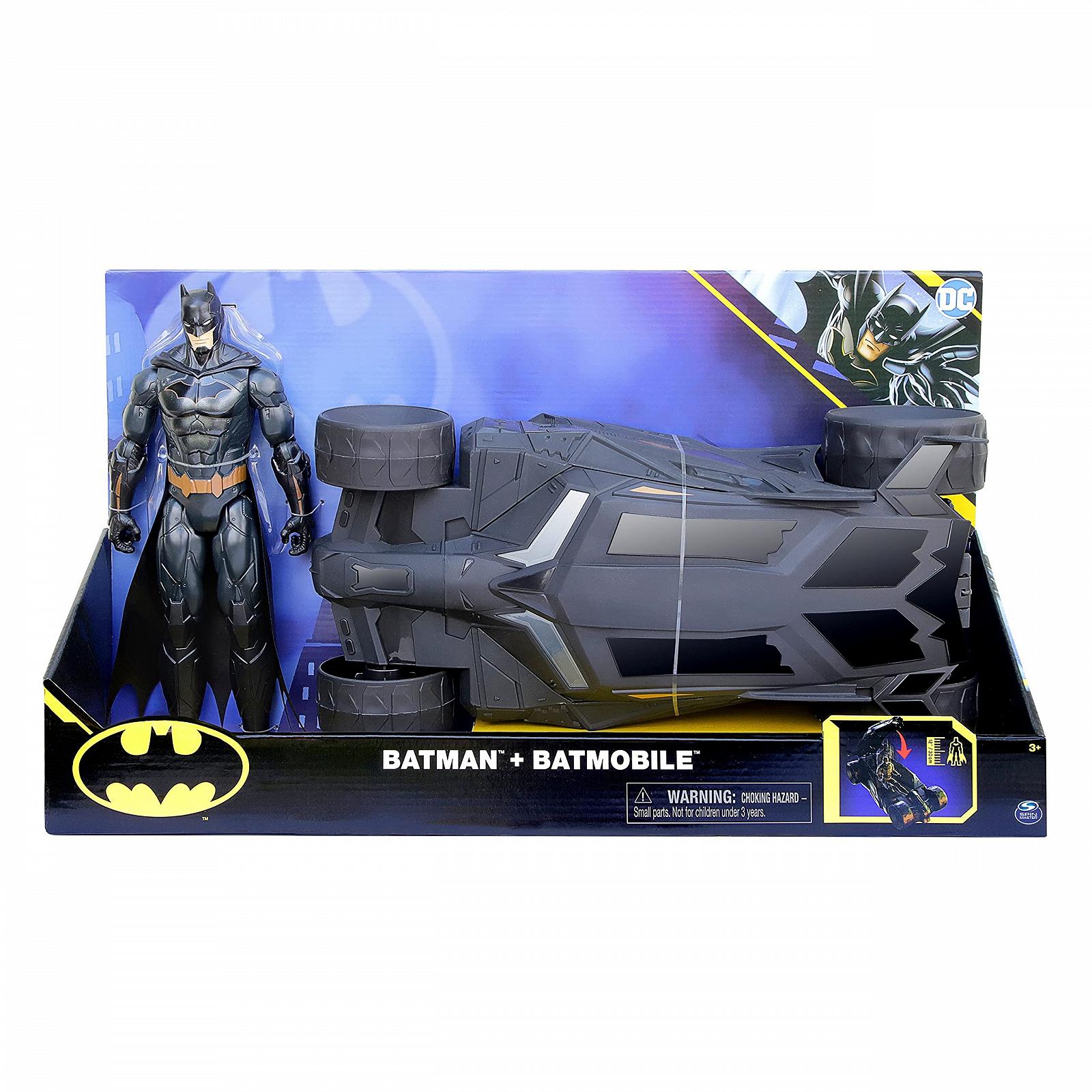 Бетмобіль Batman з відкривним капотом, включає ексклюзивну фігурку Бетмена 30 см, фото №8