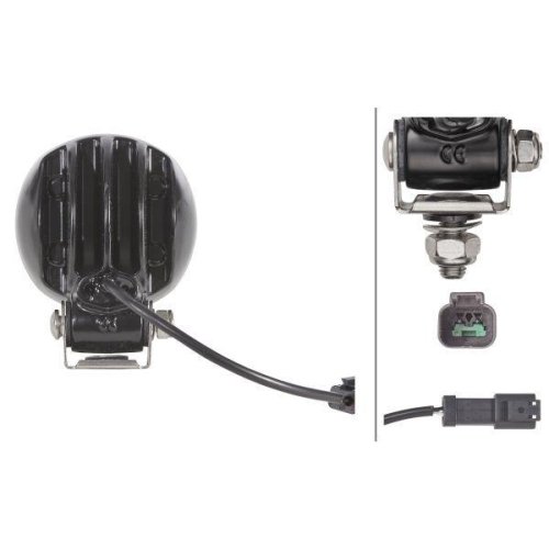 Рабочая фара HELLA 1G0 996 476-241, фото №2