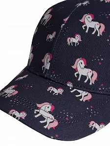 Бейсболка SCHIETWETTER Zauberpferd з принтом коня регульована 100% бавовна synthetic.ua - Фото 1