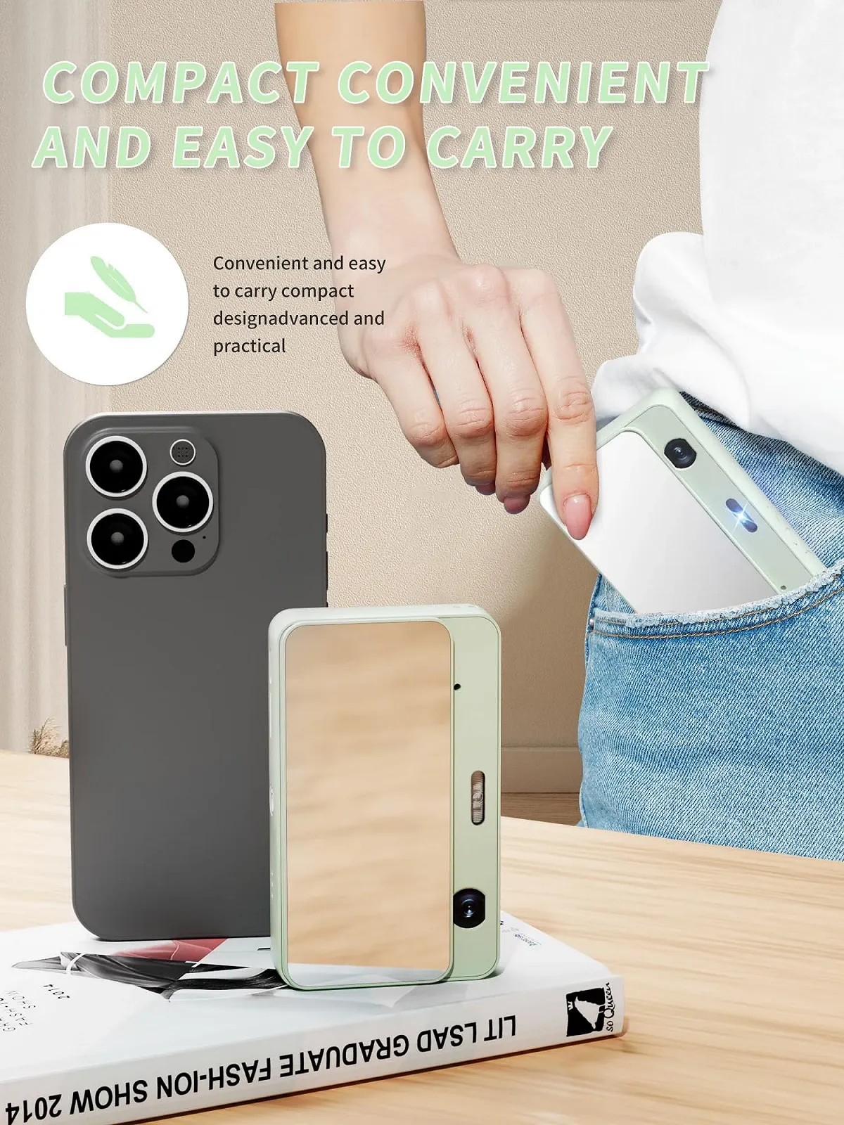 Цифрова фотокамера MUTRAIN X10 1080P 32G Green, фото №5