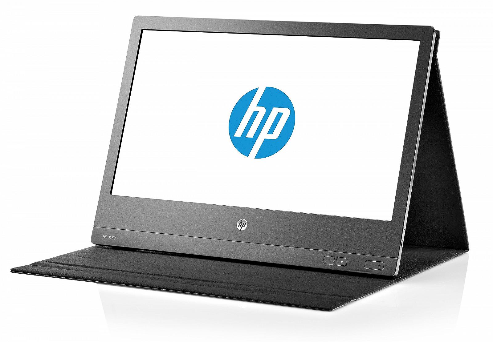 Монітор HP U160 D4T56AT#ABB 39.6 см (15.6 дюйма) USB LED 12 мс Час відгуку Чорний, фото №2