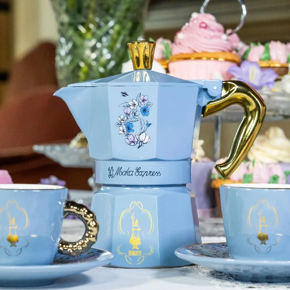 Кавник Bialetti Moka Express Bridgerton 3 Cup Захист від опіків Неіндукційний 3 чашки (130 мл), фото №3