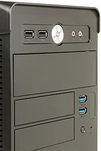 Корпус для ПК Itek RIVER / с блоком питания mATX 500W / Черный synthetic.ua - Фото 1