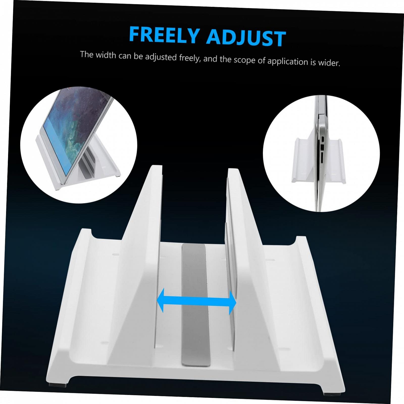 Підставка вертикальна PartyKindom для ноутбука, регульована, планшета, смартфона, компактне рішення, стійка, міцна для столу, фото №9 Підставка вертикальна PartyKindom для ноутбука, регульована, планшета, смартфона, компактне рішення, стійка, міцна для столу, фото №9