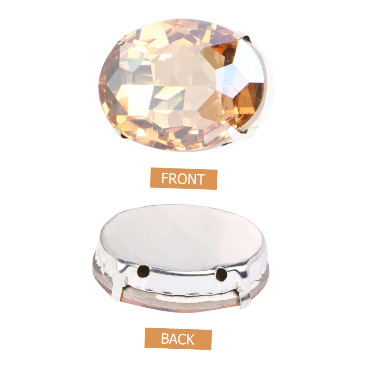 Стразы Хрустальные Lurrose 100 шт Капля, фото №9