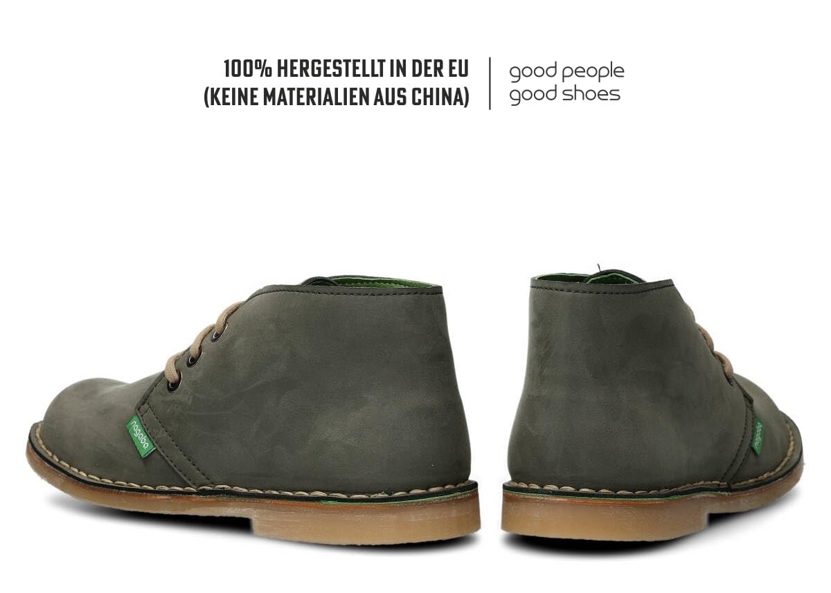 Мужские ботинки Nagaba Кожаные на шнуровке, фото №6