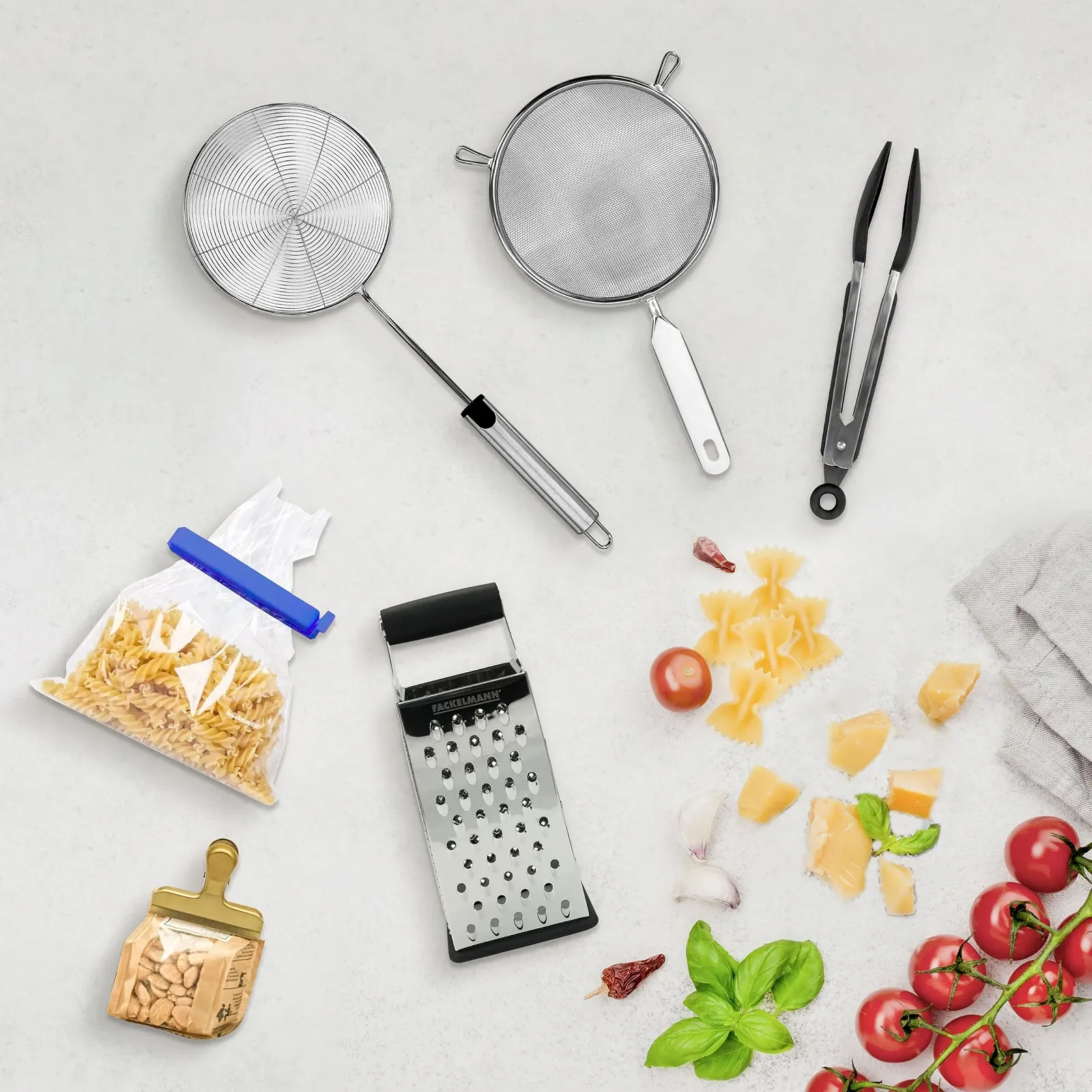 Терка Fackelmann Feel Пирамидальная, нержавеющая сталь/пластик, фото №5