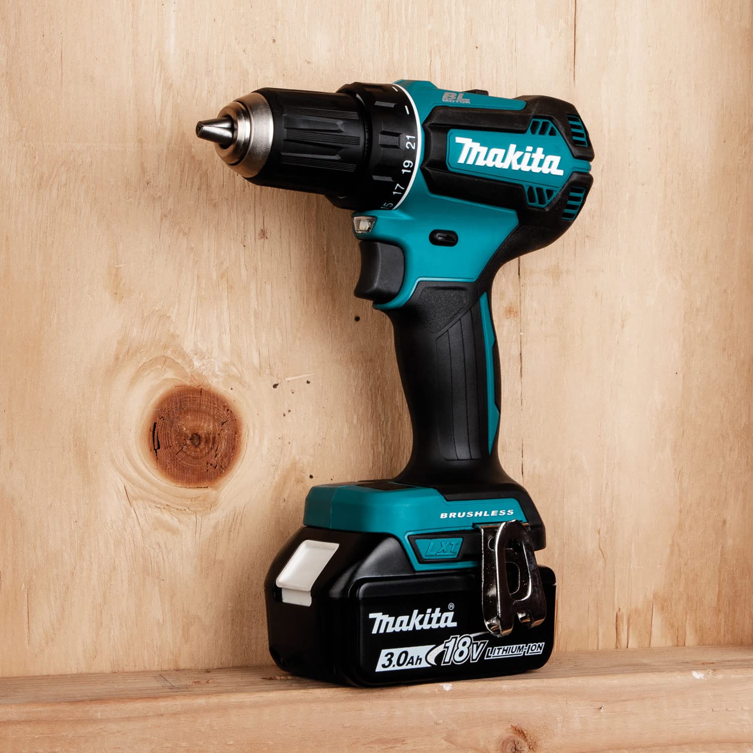 Шуруповёрт Makita DDF485Z Аккумуляторный 18 В Синий, Серебряный, фото №5 Шуруповёрт Makita DDF485Z Аккумуляторный 18 В Синий, Серебряный, фото №5