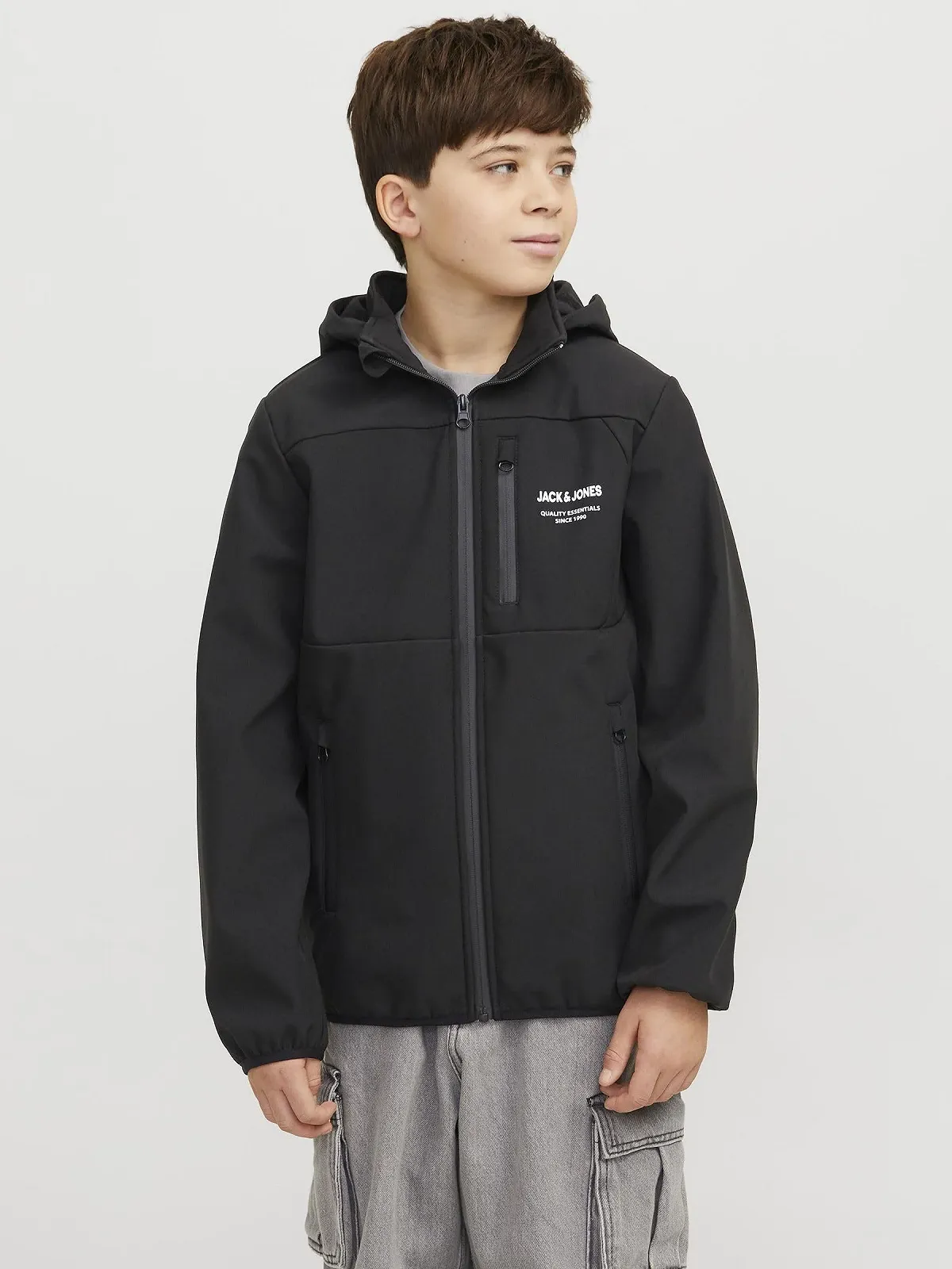 Куртка Softshell JACK & JONES Jjtheo Noos Jnr для хлопчиків, фото №2 Куртка Softshell JACK & JONES Jjtheo Noos Jnr для хлопчиків, фото №2