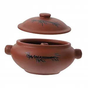 Керамічна каструля Sosoport для приготування на парі супів та каш легка в очищенні - Фото 1