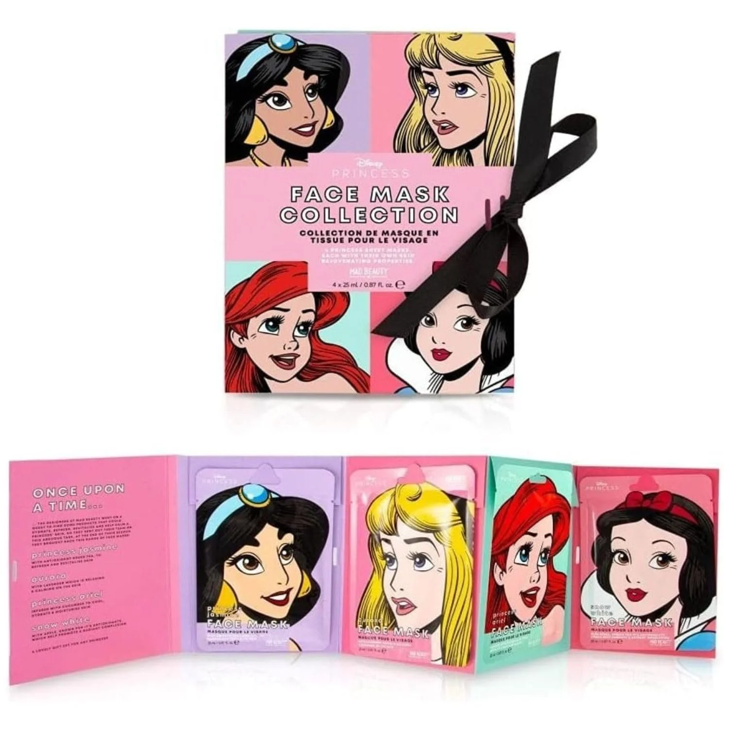 Тканевая маска для лица Mad Beauty Disney Pop Princess Collection, фото №1 Тканевая маска для лица Mad Beauty Disney Pop Princess Collection, фото №1
