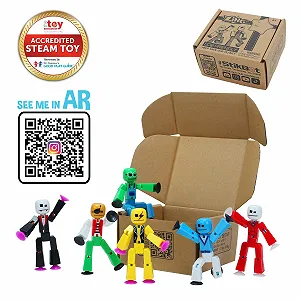 Набір фігурок Zing Stikbot Avatar Series 1 6 шт synthetic.ua - Фото 1