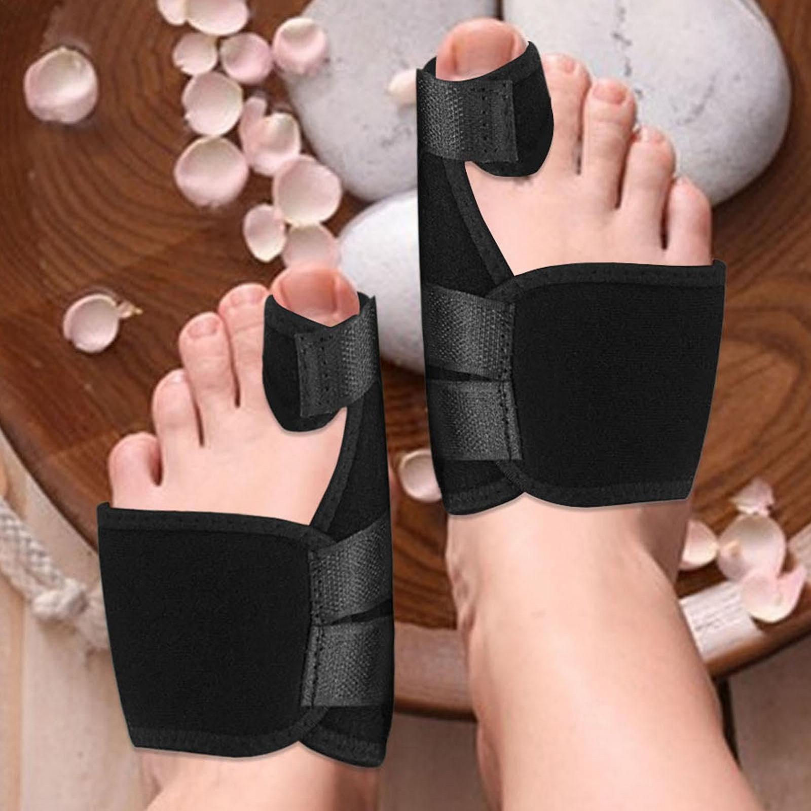 Шина для великого пальця ноги Набір з 2-х фіксаторів Hallux Valgus Регульований захист, фото №3